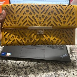 Yellow Clutch/ Crossbody